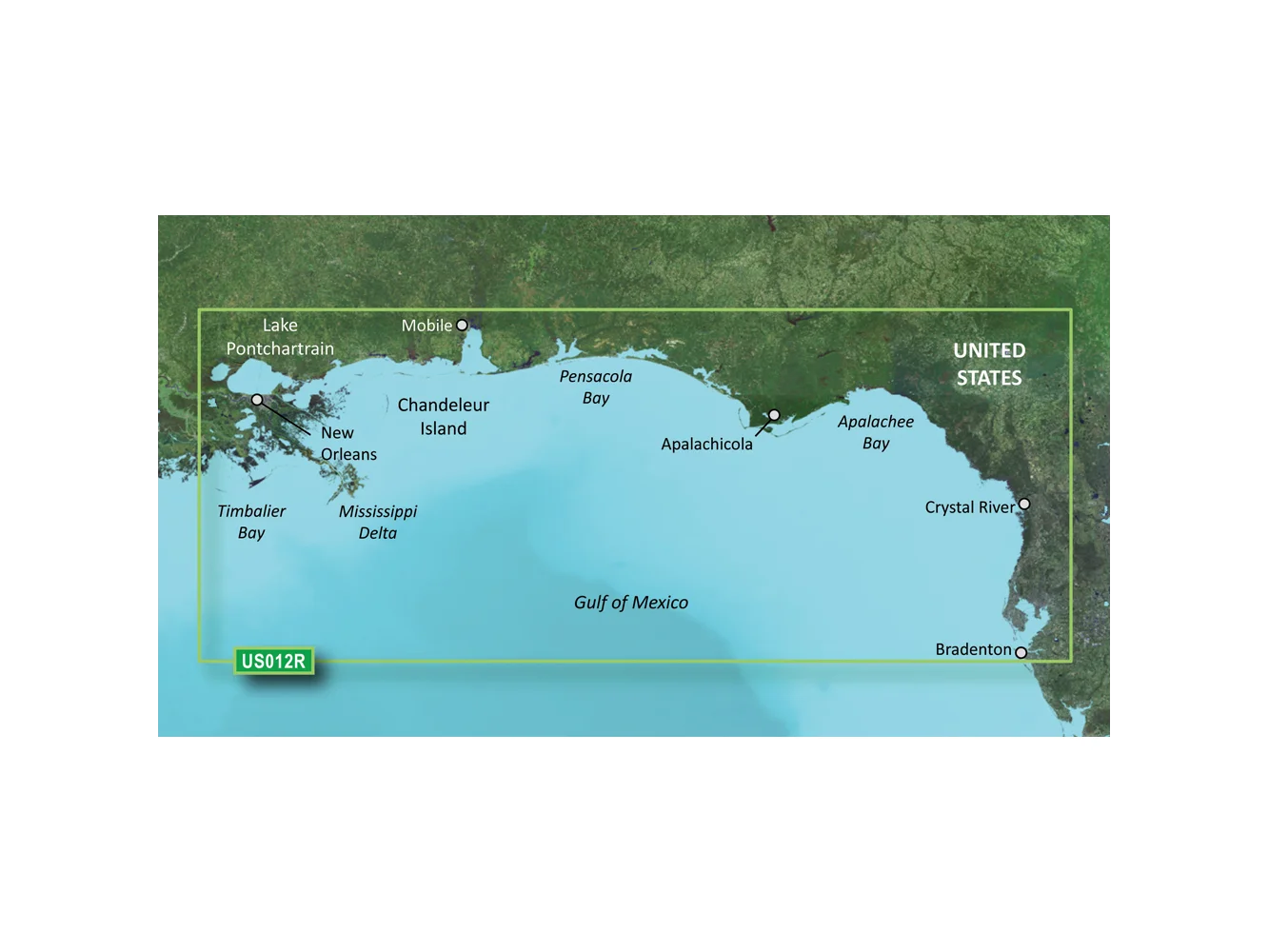 Garmin BlueChart® g3 Vision® HD - VUS012R - Tampa - New Orleans - microSD™/SD™