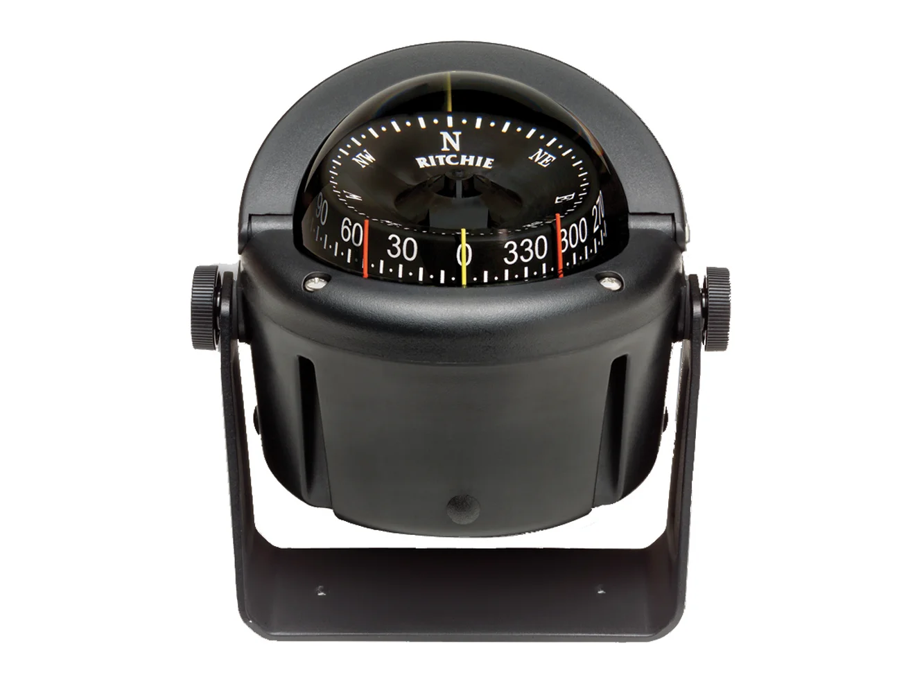 Ritchie HB-741 Helmsman Compass - Bracket Mount - Black