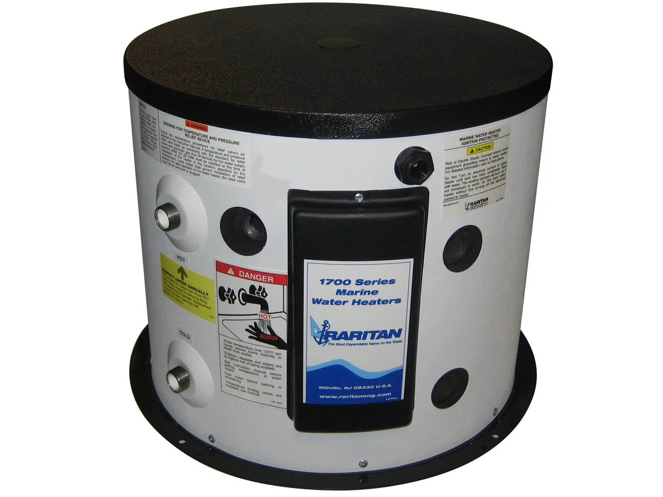 Raritan 12-Gallon Hot Water Heater w/Heat Exchanger - 120v