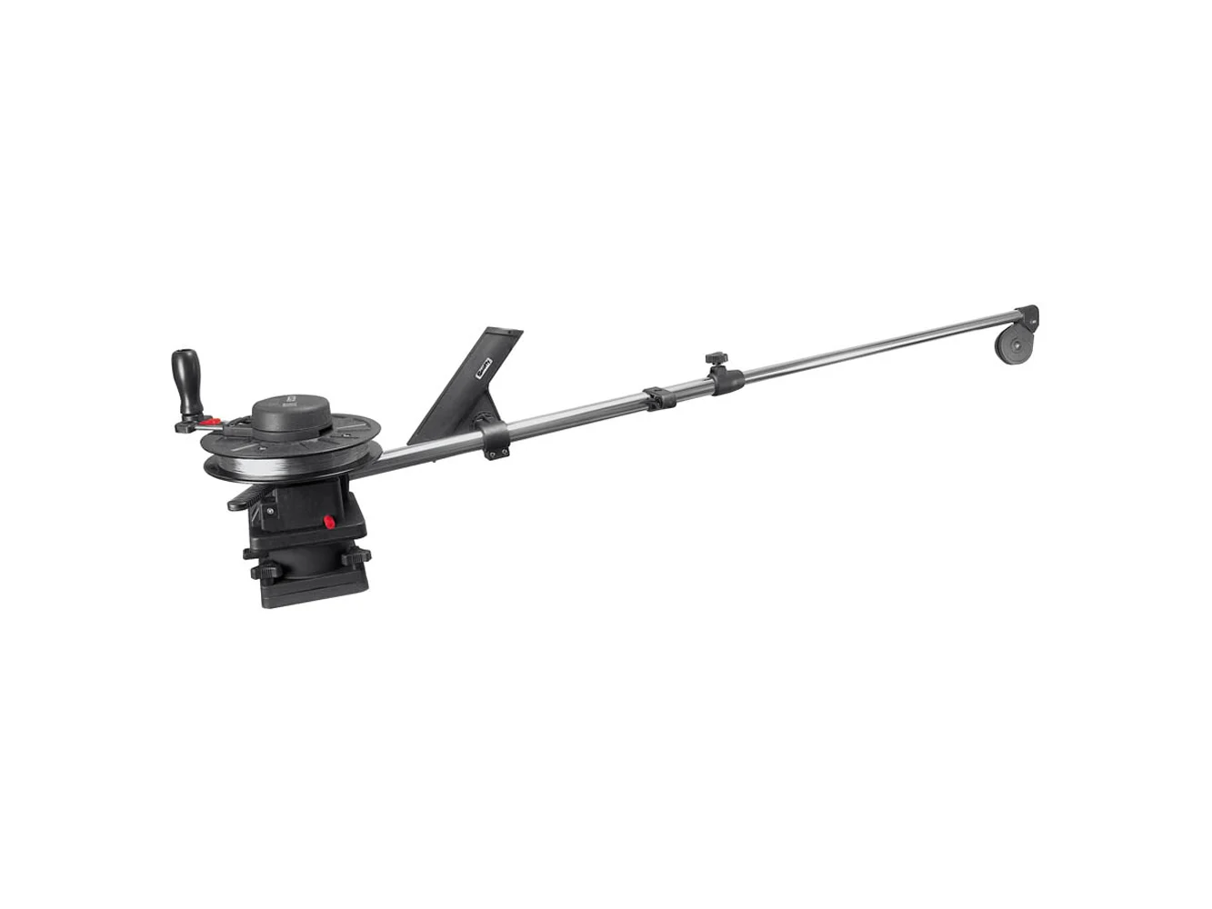Scotty 1091 Telescoping 60" Longarm Combo Manual Downrigger w/ Swivel Base