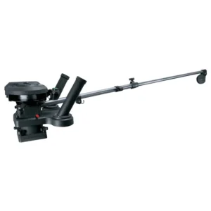 Scotty 1116 Propack 60" Telescoping Electric Downrigger w/ Dual Rod Holders and Swivel Base