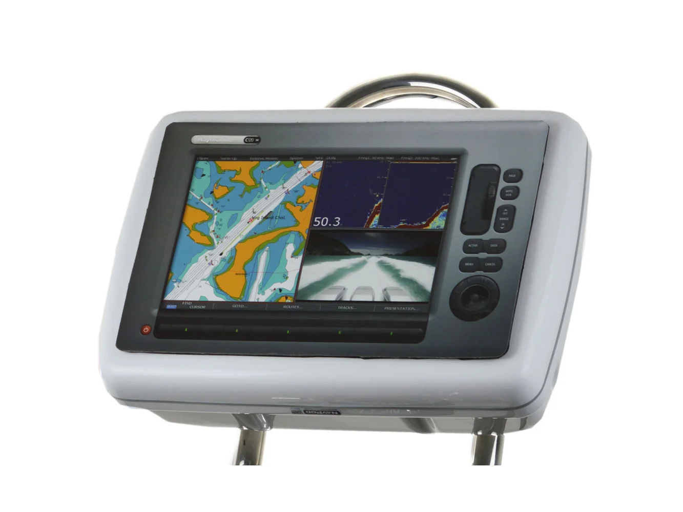 NavPod GP1031 SailPod Precut f/Raymarine C120W f/9.5" Pedestal Guard