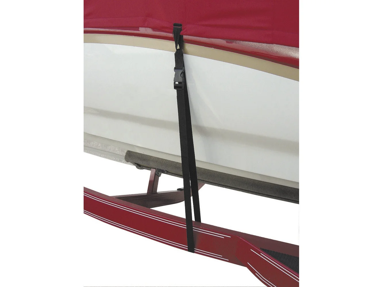 BoatBuckle Snap-Lock Boat Cover Tie-Downs - 1" x 4' - 6-Pack