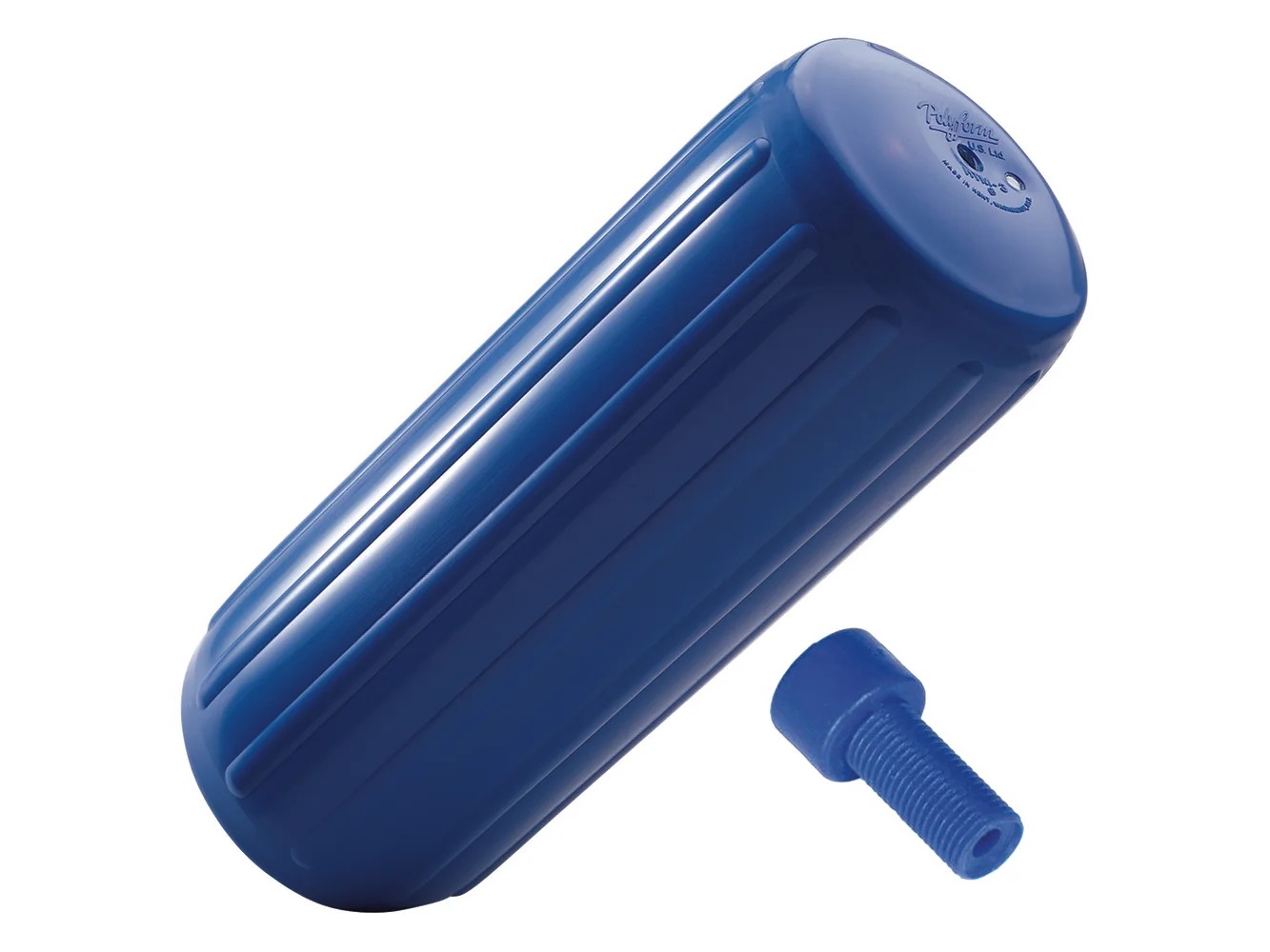 Polyform HTM-3 Fender 10.5" x 27" - Blue w/Adapter