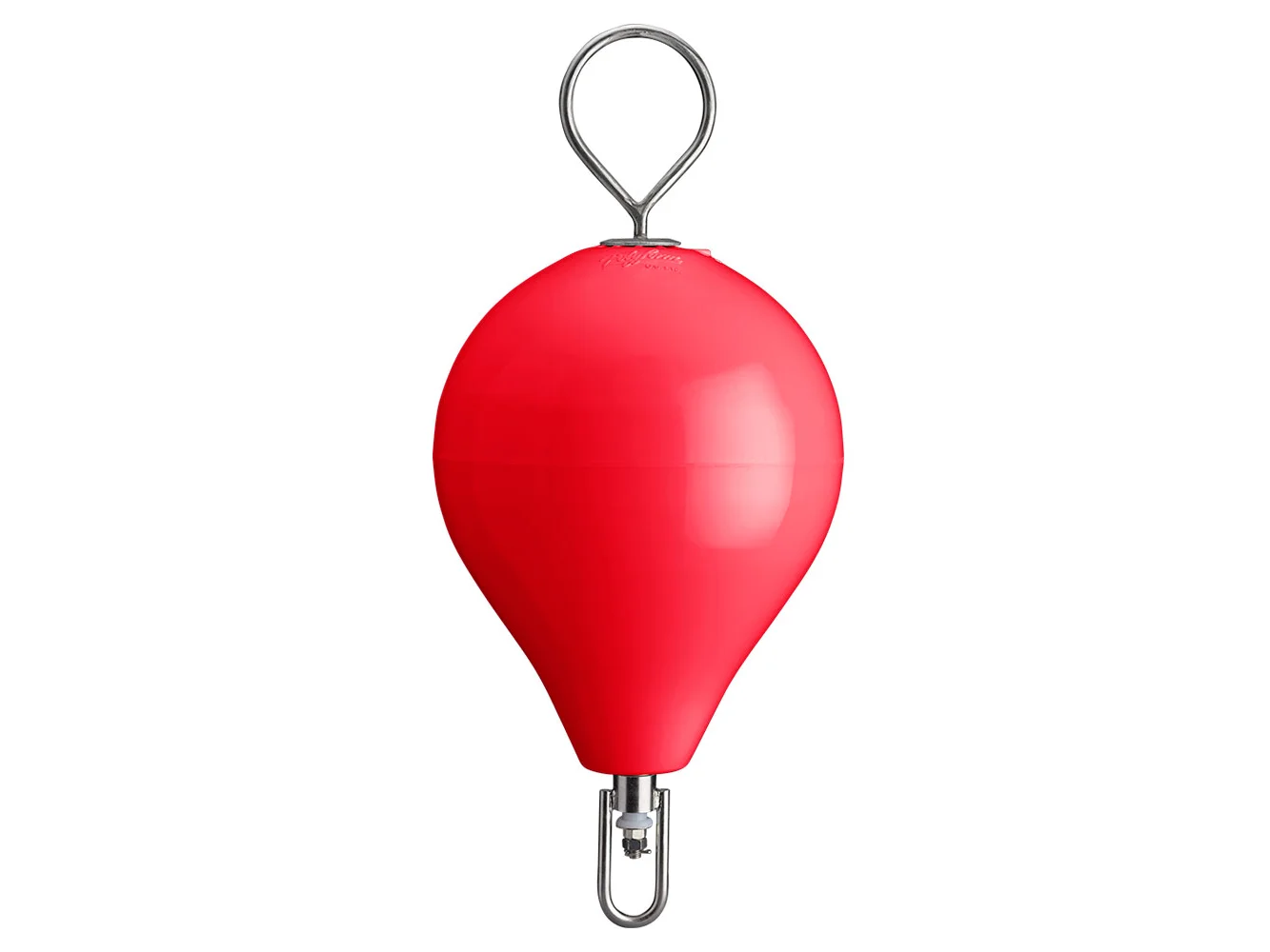 Polyform 13.5" CM Mooring Buoy w/SS Iron - Red