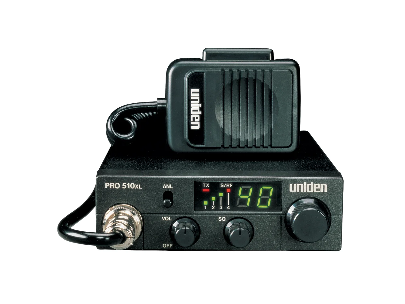 Uniden PRO510XL CB Radio w/7W Audio Output