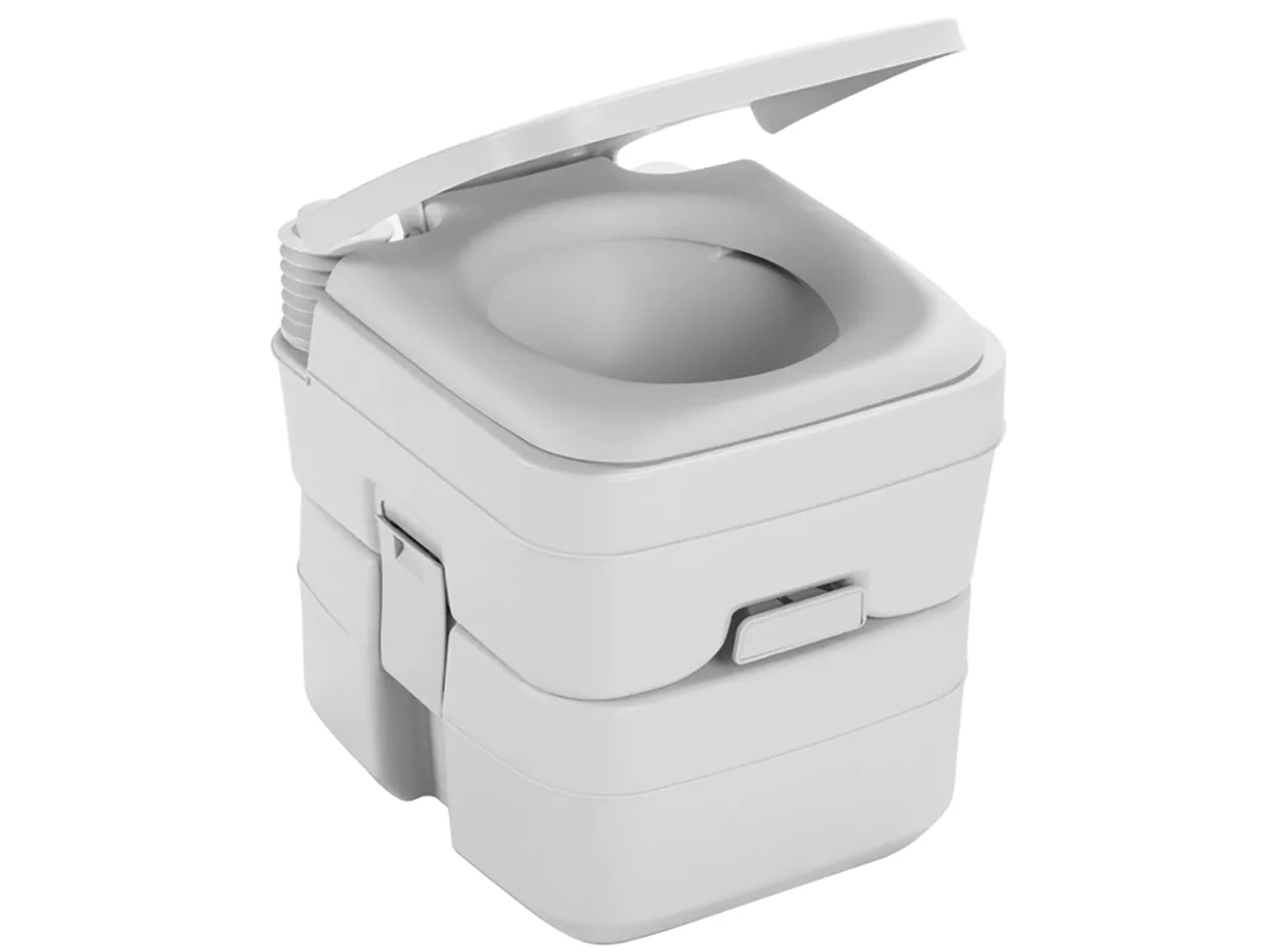 Dometic™ 965 MSD Portable Toilet w/Mounting Brackets - 5 Gallon - Platinum