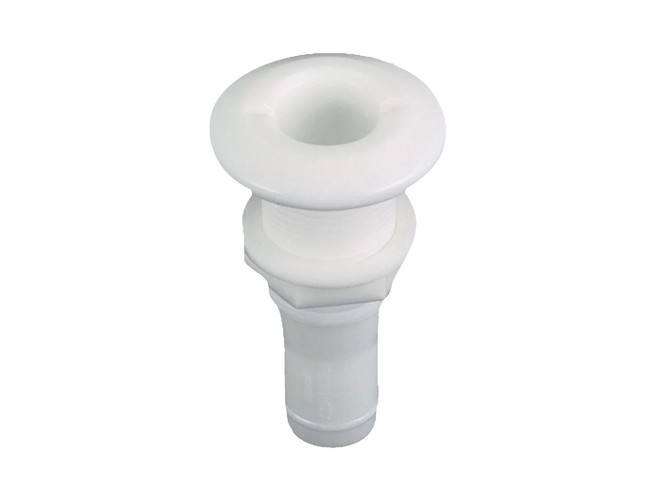 Perko 1" Thru-Hull Fitting f/ Hose Plastic MADE IN THE USA