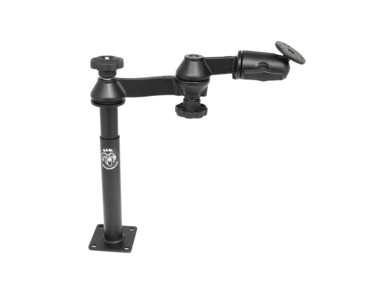RAM Mount Double Swing Arm 8" Male 9" Female Tube