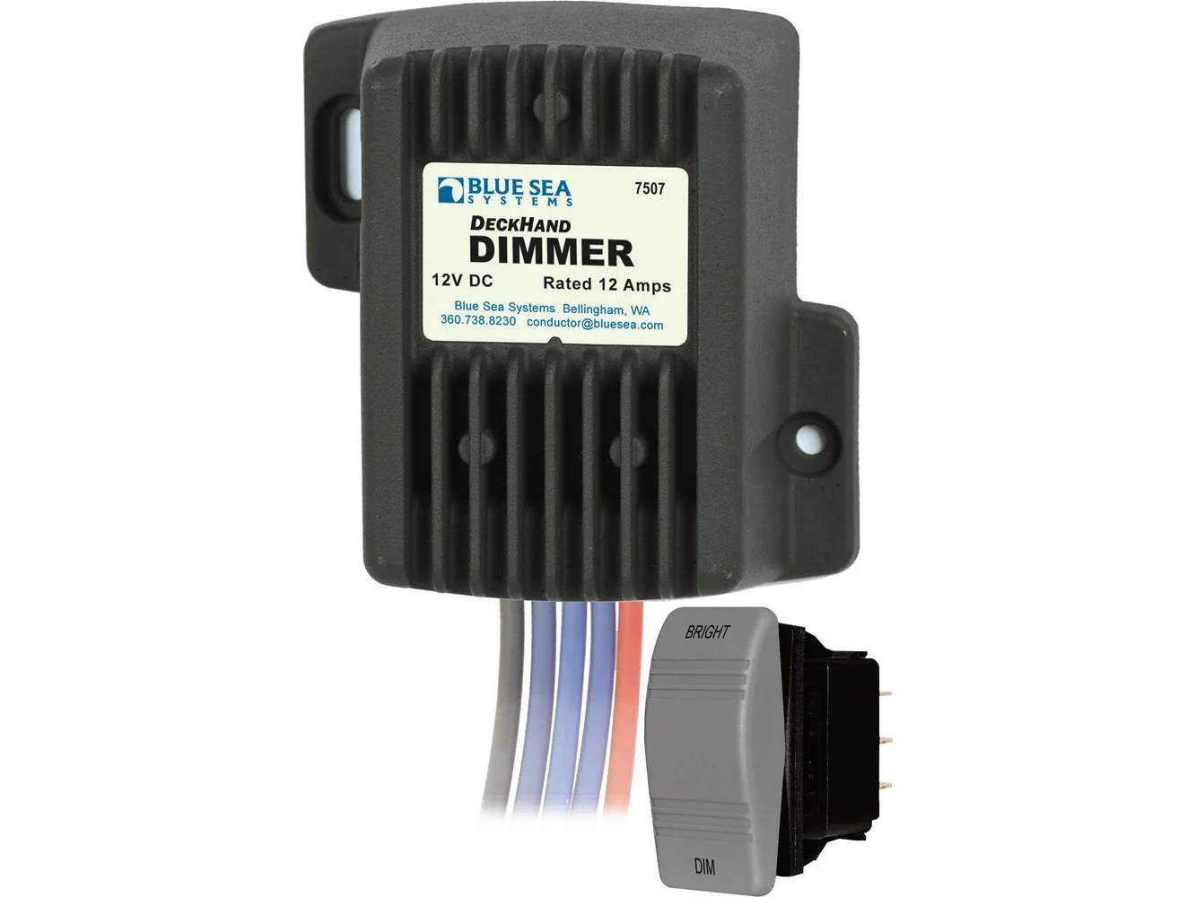Blue Sea 7507 DeckHand Dimmer - 12 Amp/12V