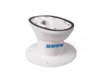 Seaview 5" Vertical Modular Mount w/8" Round Base Plate - Top Plate Required