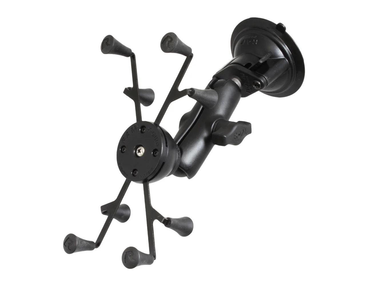 RAM Mount Twist Lock Suction Cup Base w/Universal X-Grip II