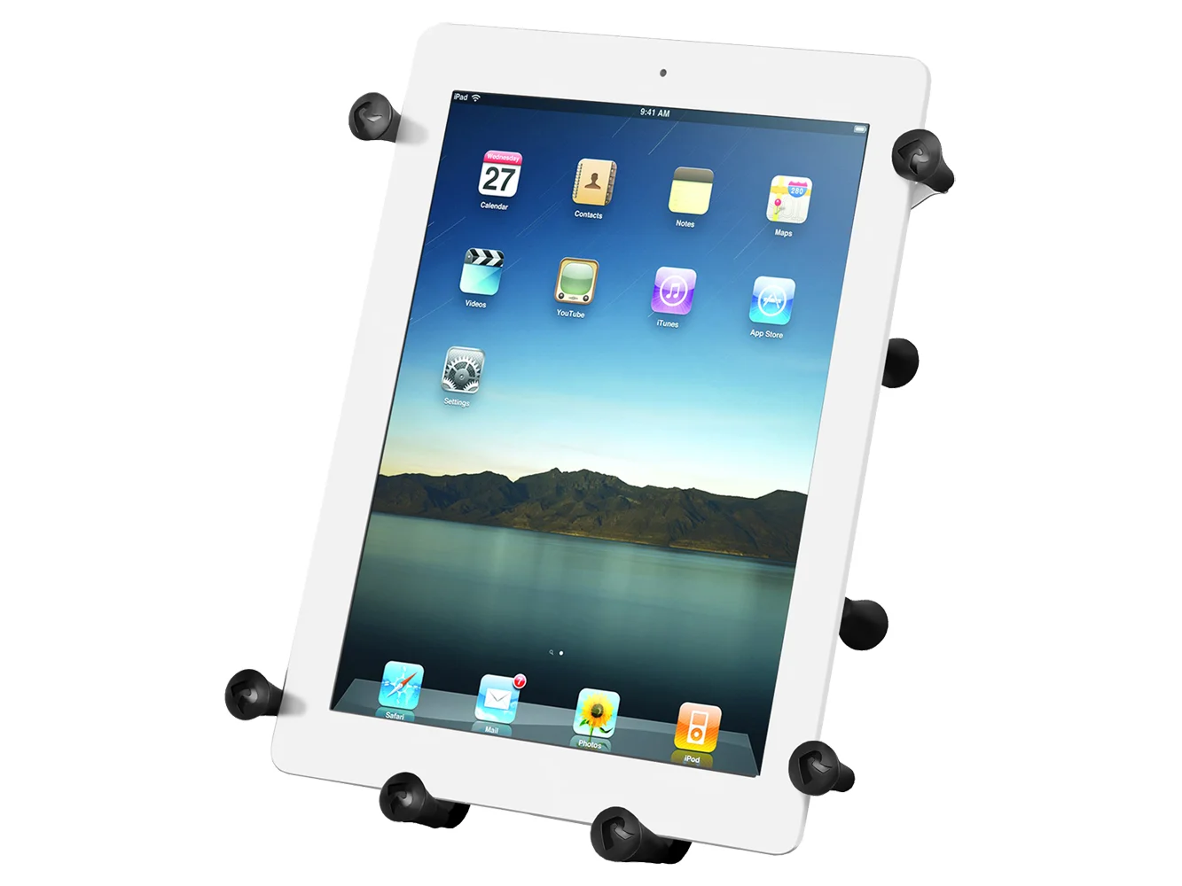 RAM Mount Universal X-Grip III Large Tablet Holder - Fits New iPad