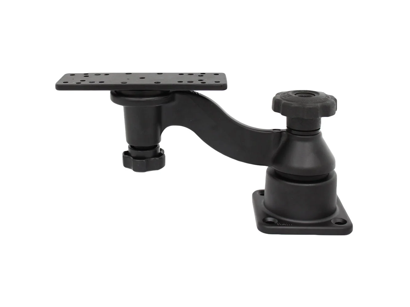 RAM Mount Flat Surface Horizontal Single Swing Arm Mount