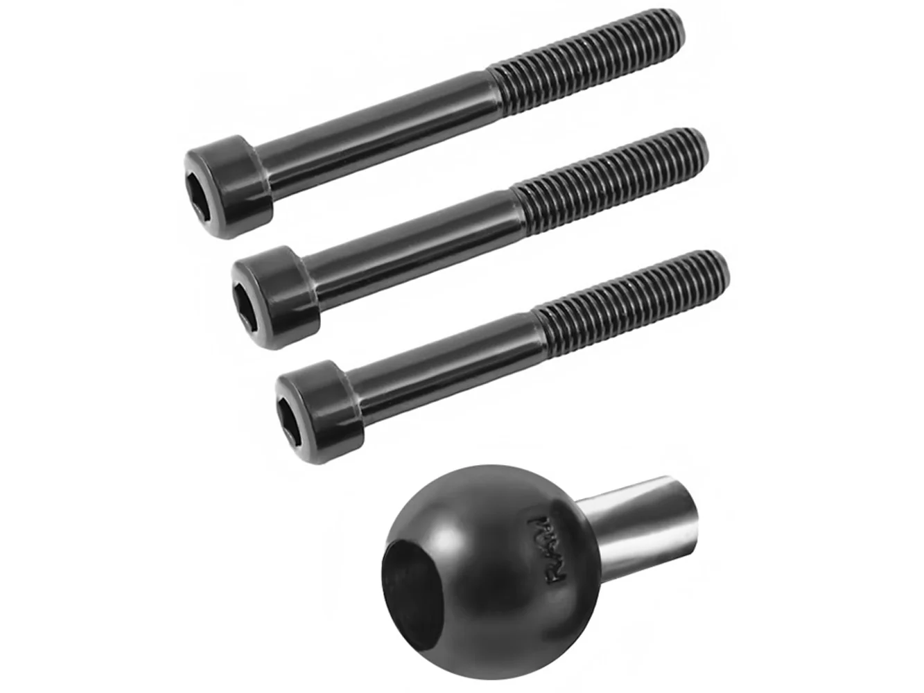 RAM Mount Motorcycle Handlebar Clamp Base w/M8 Screws