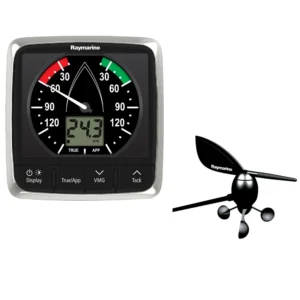 RAYMARINE i60 Wind Display System w/Masthead Wind Vane Transducer | E70150