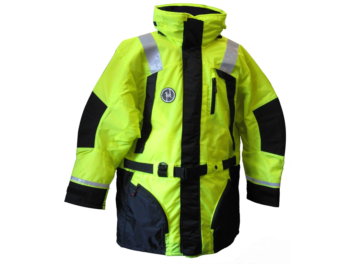 First Watch AC-1100 Flotation Coat - Hi-Vis Yellow - XXL