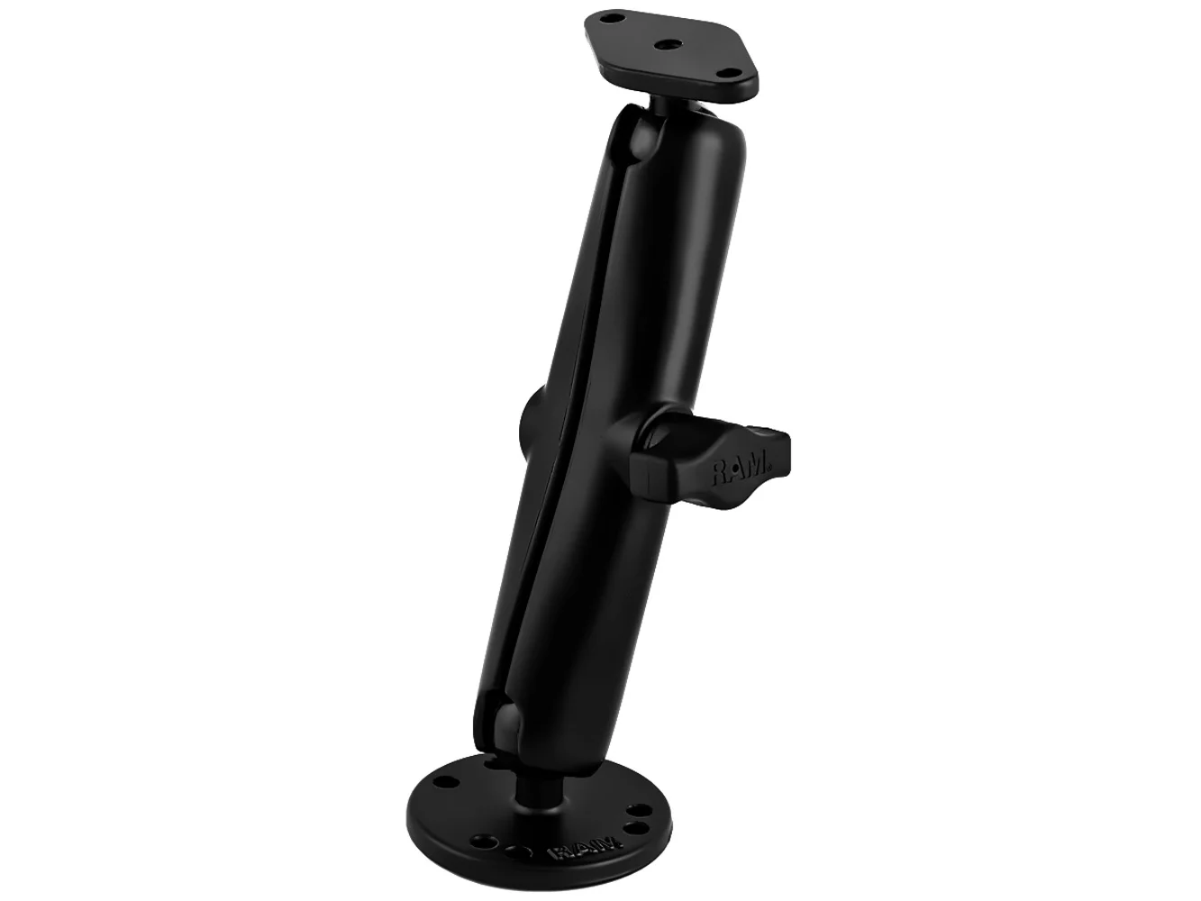 RAM Mount Flat Surface Mount Long Arm w/Diamond Base