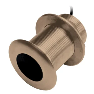 GARMIN Airmar B75 Bronze Thru-Hull Mount Transducer with Depth & Temperature (20° tilt), 130-210 kHz, 8-PIN | 010-11634-22