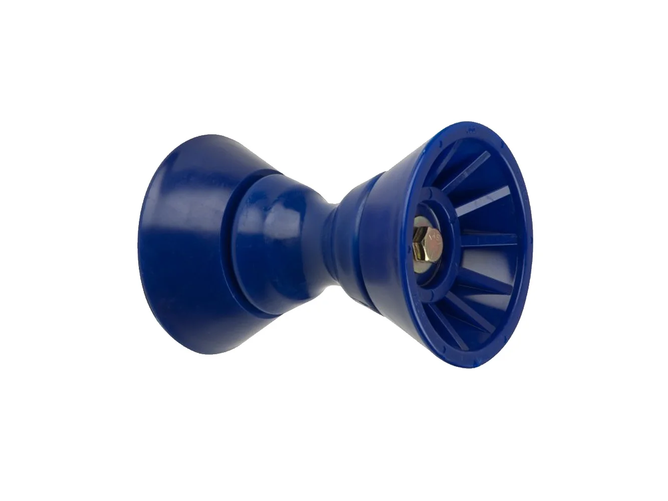 C.E. Smith 4" Bow Bell Roller Assembly - Blue TPR