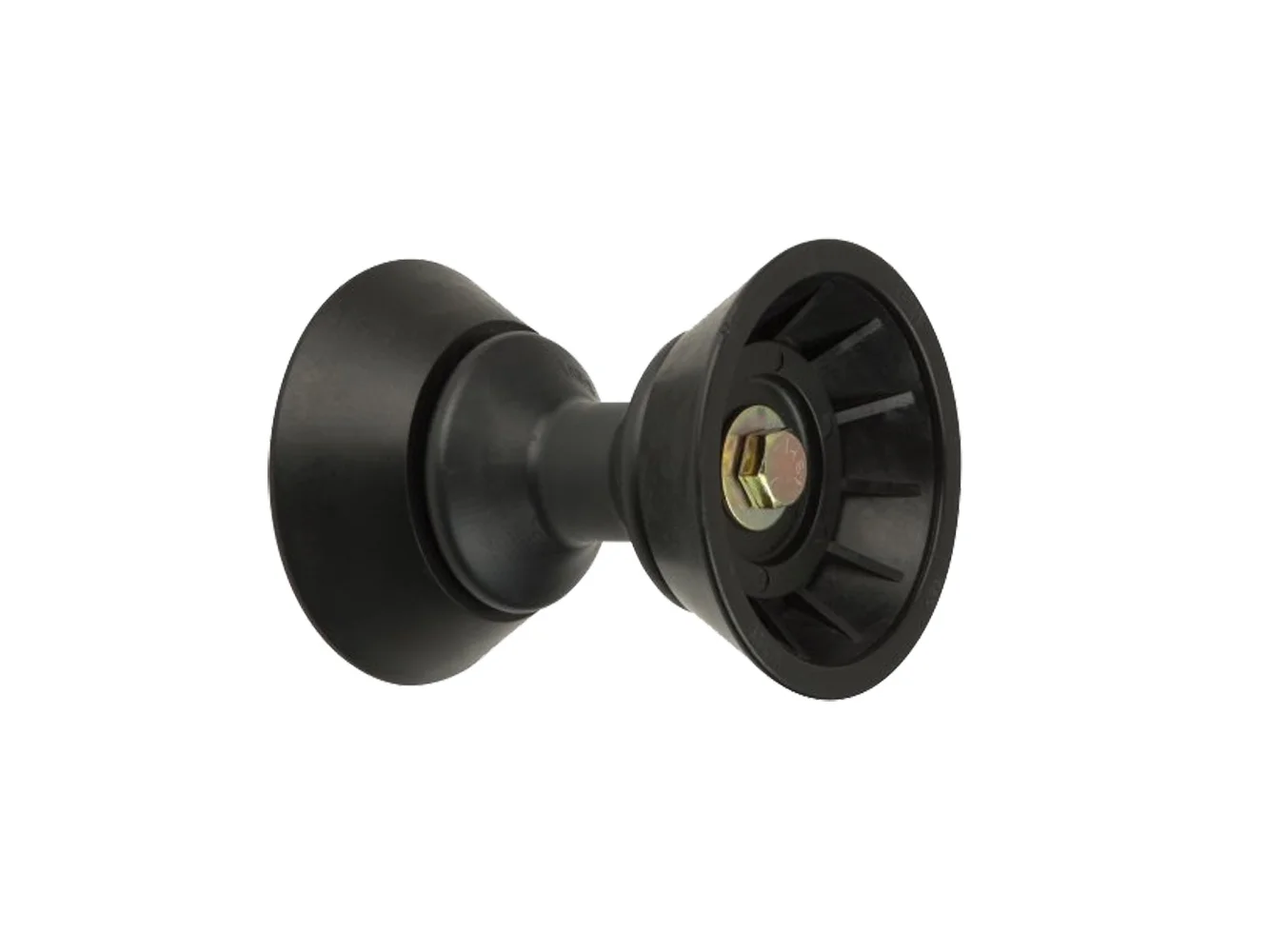 C.E. Smith 3" Bow Bell Roller Assembly - Black TPR