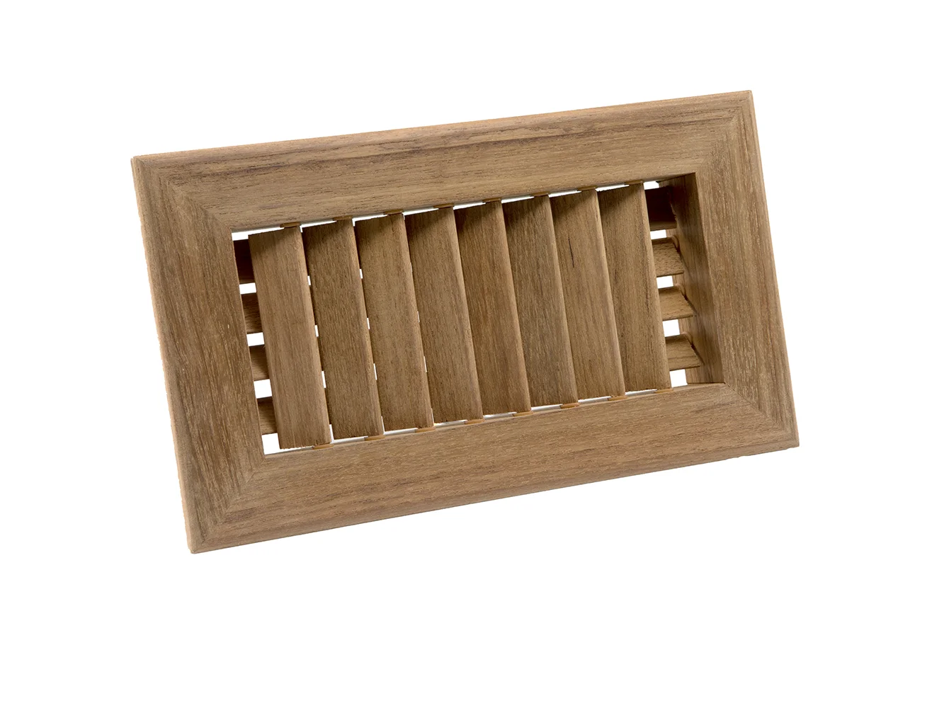 Whitecap Teak Air Conditioning Vent - 9-3/4" x 5-3/4" x 1-1/2"
