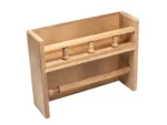 Whitecap Teak Paper Towel Holder w/Spice Rack