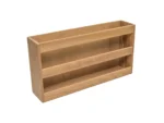 Whitecap Teak Double-Wide Magazine Rack
