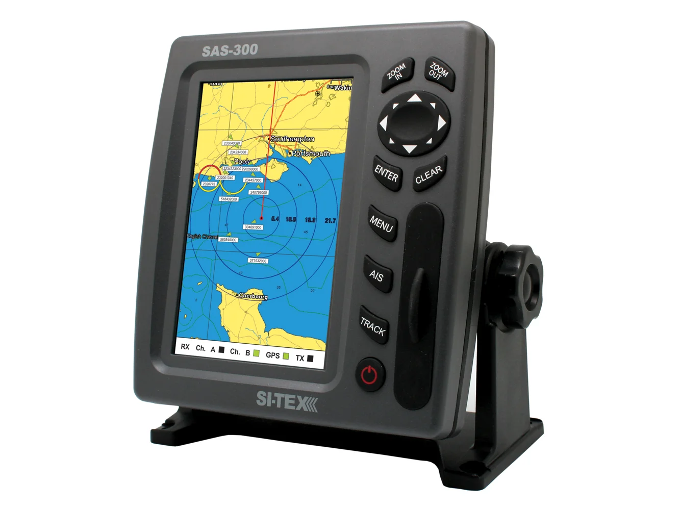 SI-TEX SAS-300 AIS Class B AIS Transceiver w/Internal GPS Antenna