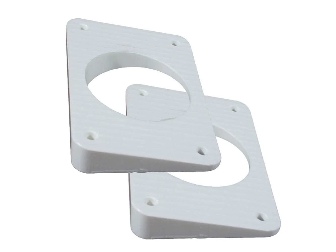 TACO Wedge Plates f/Grand Slam Outriggers - White