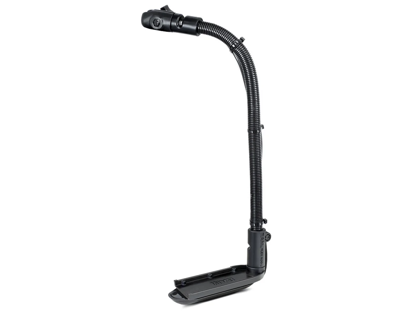 RAM Mount Transducer Arm Mount w/18" Rigid Aluminum Rod & Open Single Socket f/Lowrance StructureScan LSS1 & LSS2