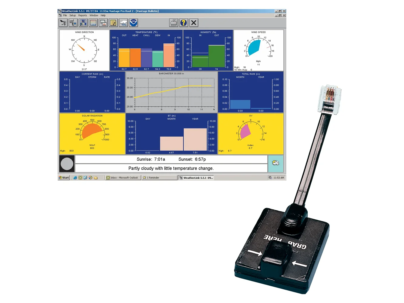 Davis WeatherLink® Windows - Serial Port f/Vantage Vue & Pro2 Series