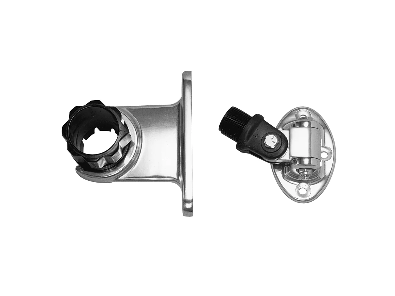 Rupp Standard Antenna Mount Support w/4-Way Base & 1.5" Collar