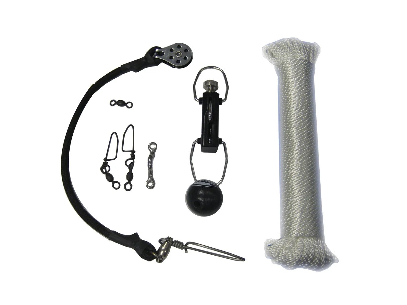 Rupp Center Rigging Kit w/Klickers - White Nylon 50'