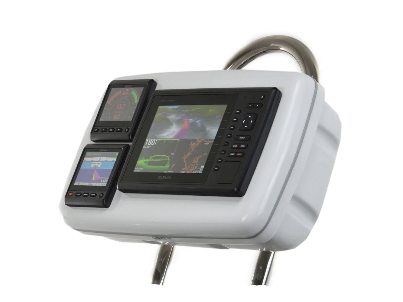 NavPod GP1088 SystemPod Pre-Cut f/Garmin 820/820xs/840xs & 2 Instruments f/9.5" Wide Guard