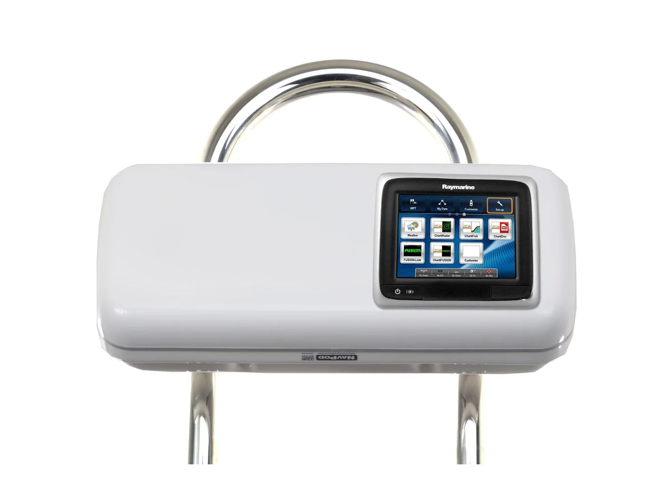 NavPod GP1507 SystemPod Pre-Cut f/Raymarine a65/a67/a68 w/Space On The Left f/9.5" Wide Guard