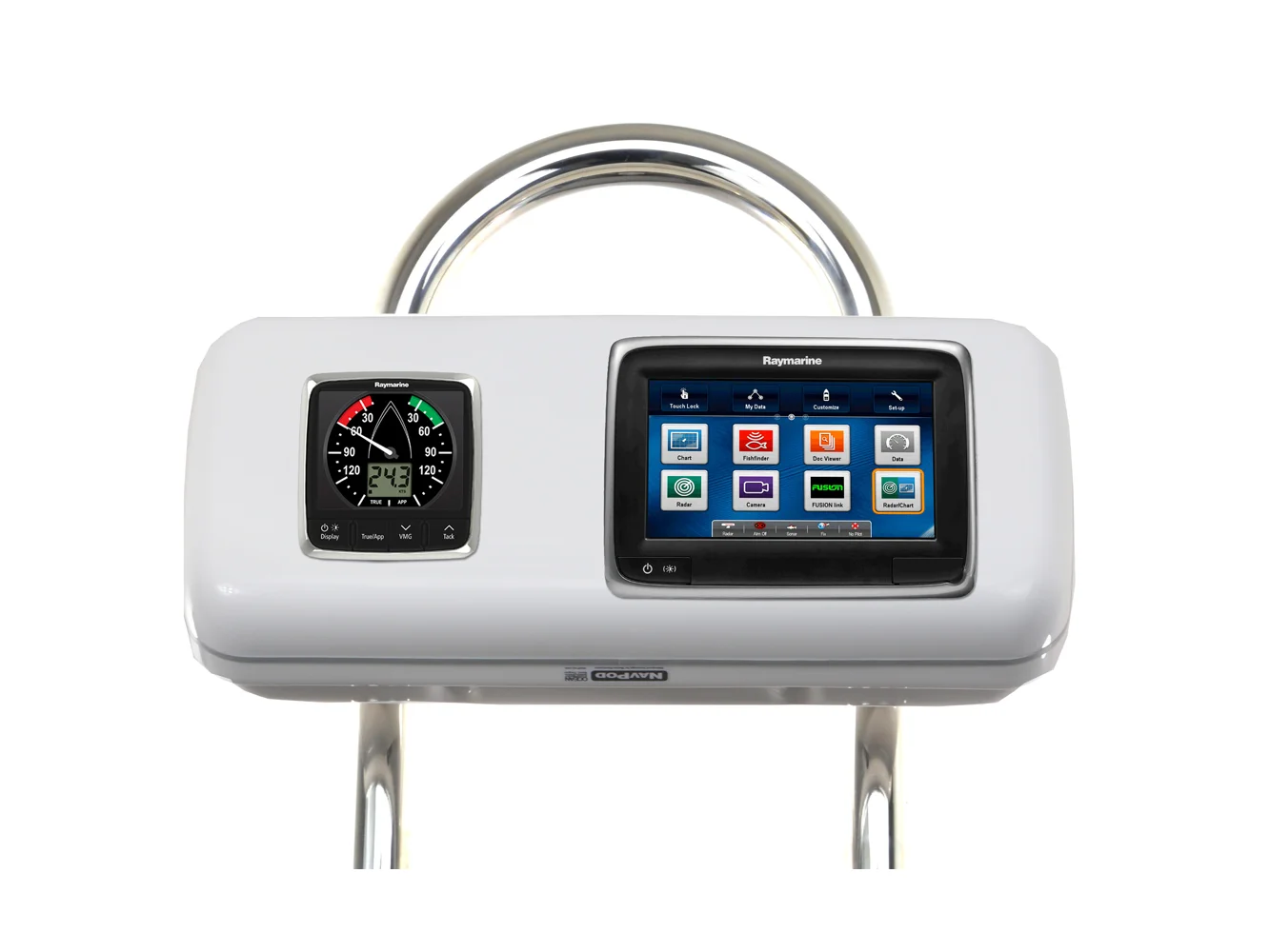 NavPod GP1513 SystemPod Pre-Cut f/Raymarine a75/a77/a78 & 1 Instrument f/9.5" Wide Guard