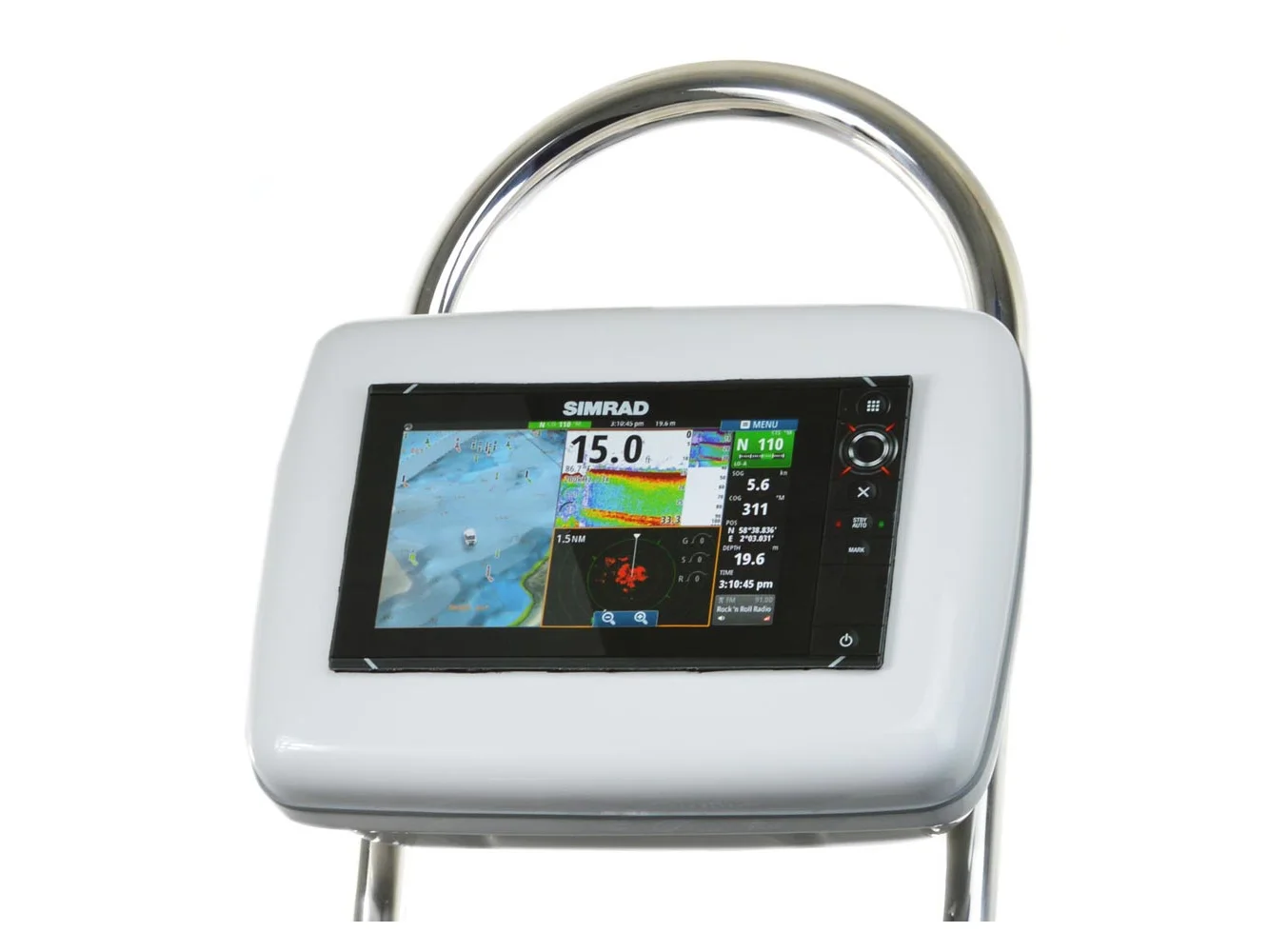 NavPod GP2050-13 SailPod Pre-Cut f/Simrad NSS9 evo2 or B&G Zeus² 9 f/12" Wide Guard