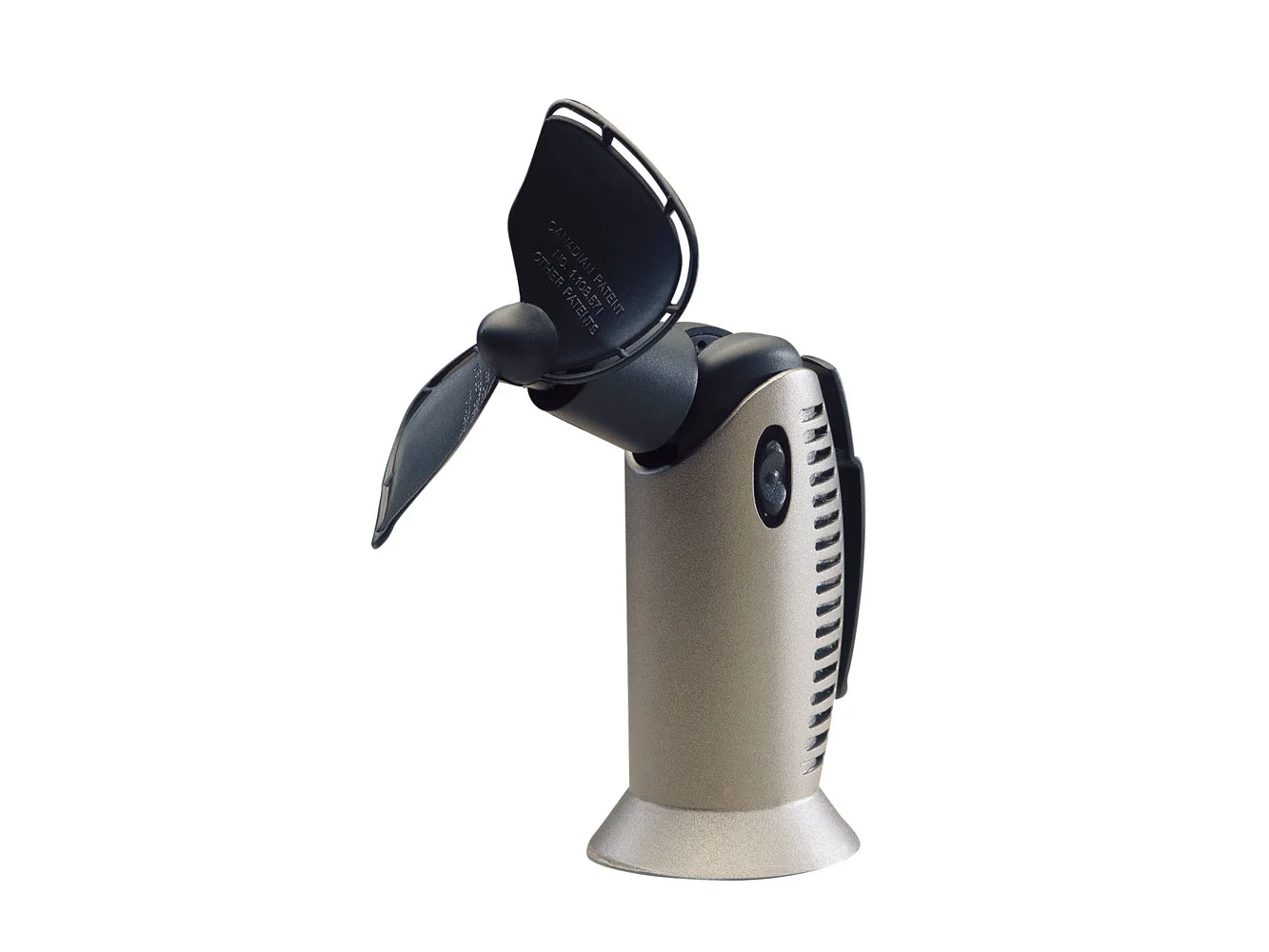 SEEKR by Caframo Tiny Tornado II 827 4.5" Handheld 1-Speed Fan - Black