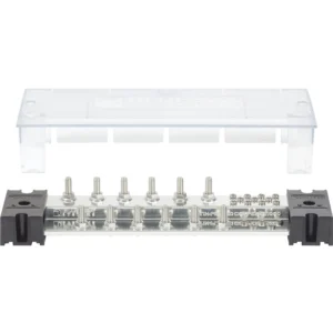 Blue Sea PowerBar 1000 - 12 5/16" Terminal Studs w/Cover