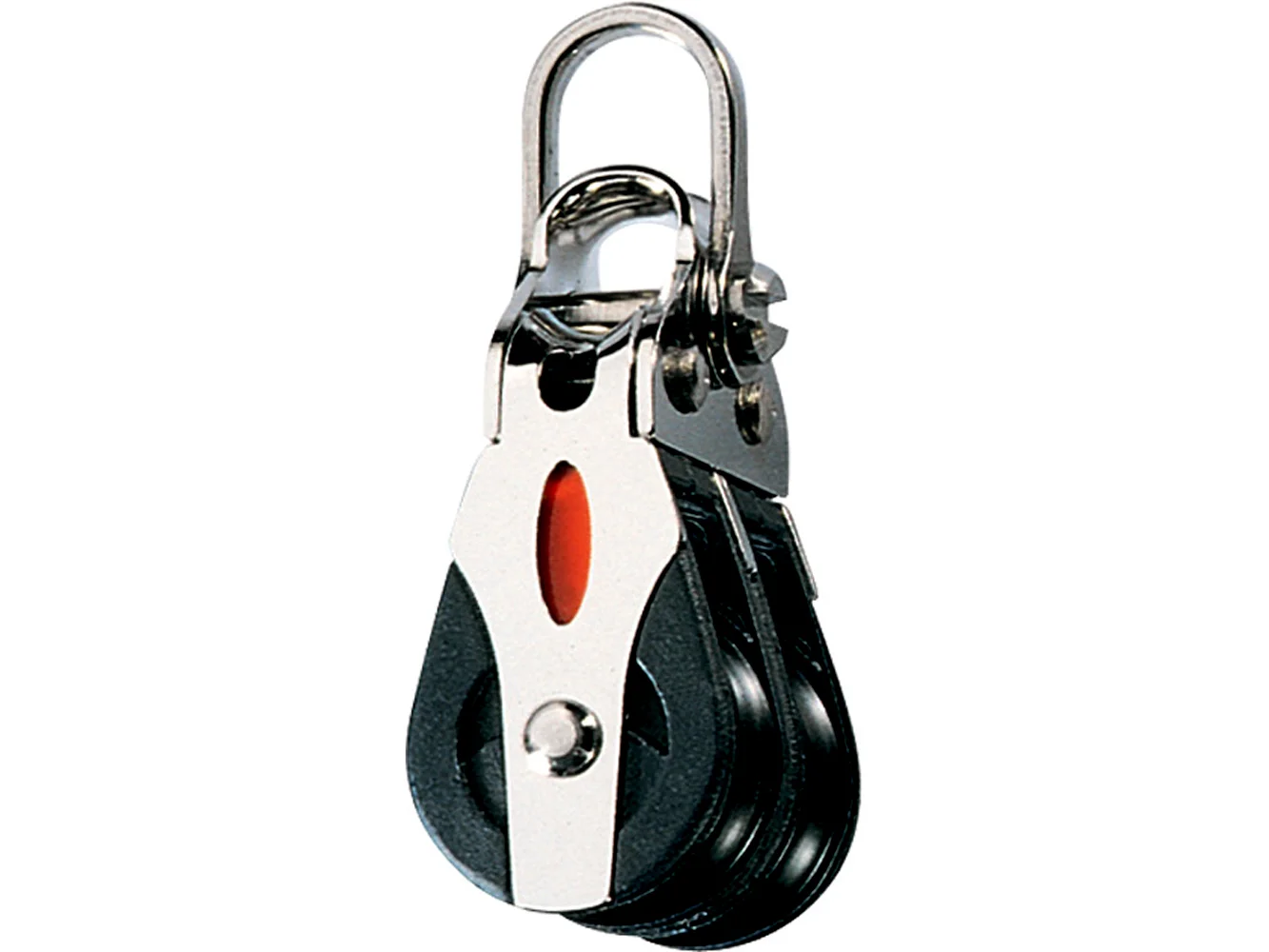 Ronstan Series 20 Ball Bearing Block - Double - 2-Axis Shackle Head