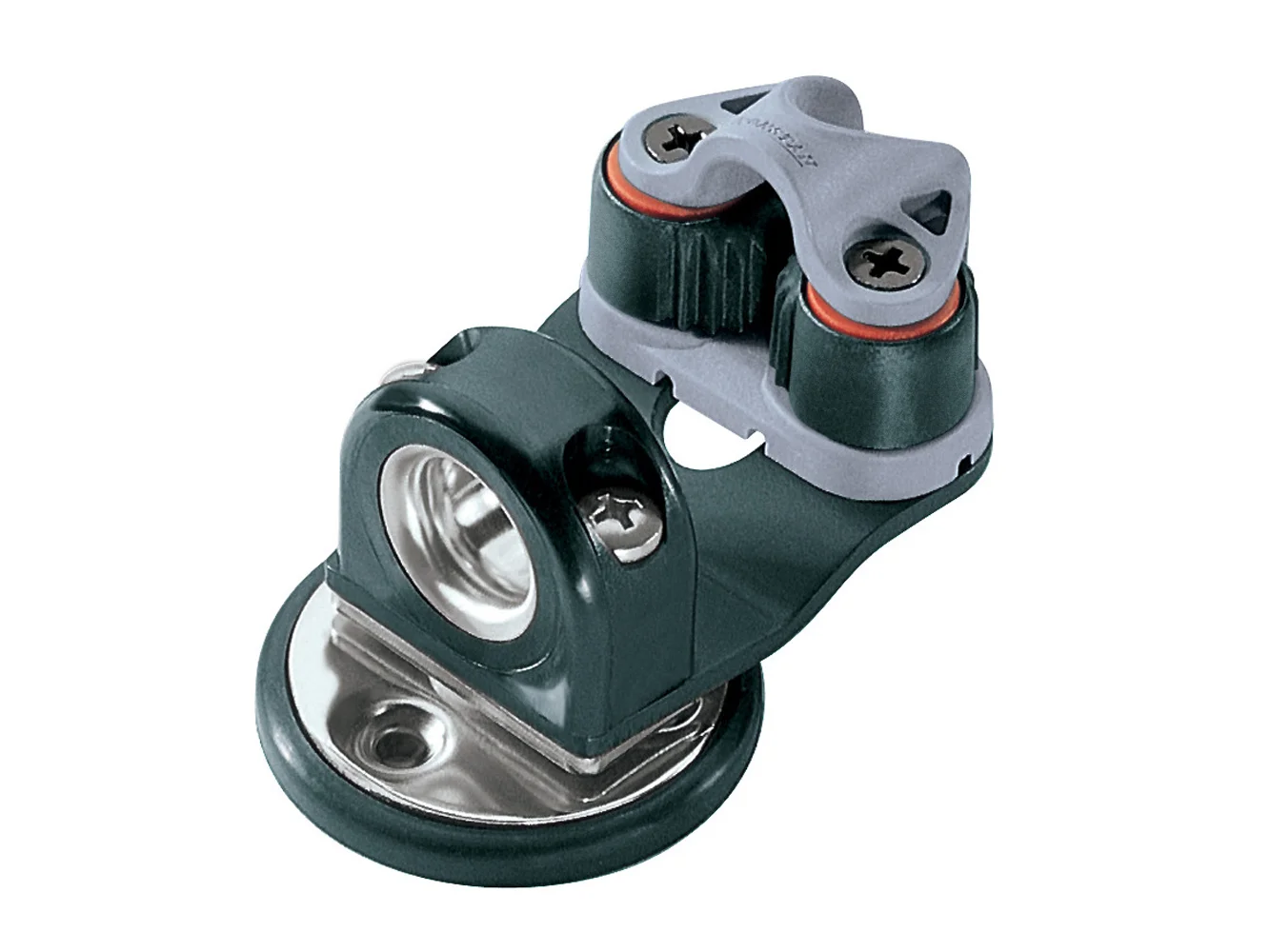 Ronstan Swivel Dead Eye & Cleat Fairlead - 3-12mm (1/8 - 1/2") Rope
