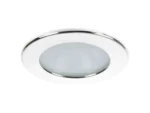 Quick Kai XP Downlight LED - 4W, IP66, Screw Mounted - Round White Bezel, Round Warm White Light