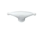 Whitecap Rubber Spreader Boot - Pair - Medium - White