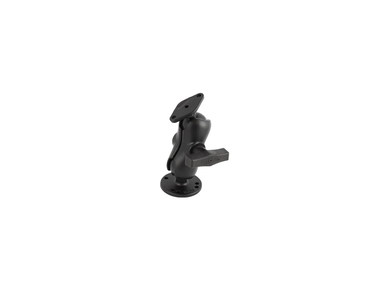 RAM Mount Screw Down Surface Mount Short Arm 1.5" Ball
