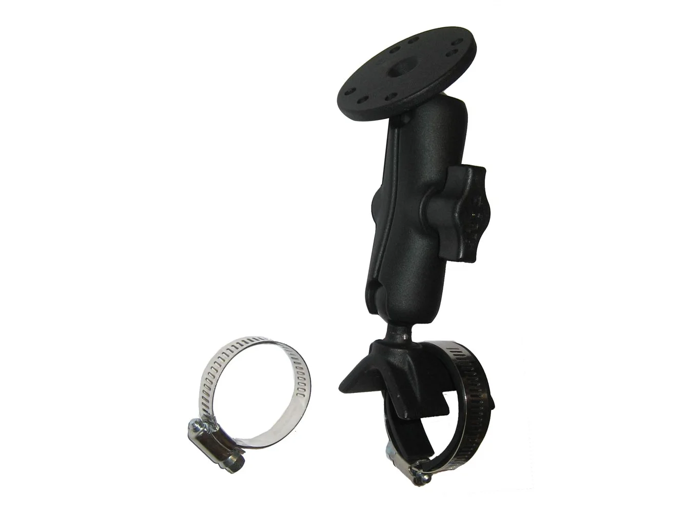 RAM Mount Strap Mount w/Arm & Round Base