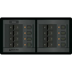 Blue Sea 1225 12V DC 8 Position - Horizontal