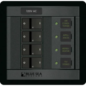 Blue Sea 1210 120V AC 4 Position