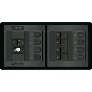 Blue Sea 1193 ELCI Main 30A Double Pole + 4 Positions Horizontal