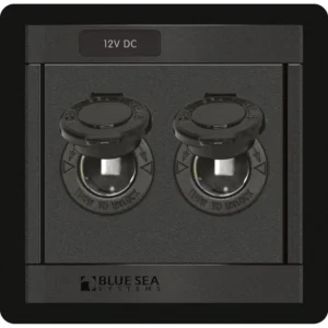 Blue Sea 1472 DC 12V Socket Panel
